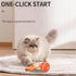 SPGSWCY 2-Pack Interactive Dog & Cat Toys for Small Dogs Indoor Cats - Auto Moving Balls with Chirping Squeaky Sounds