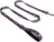 KISSBAK Dog Leash for Large Dogs, Comfortable Padded Handles, Premium Floral Sunflower Training Leash (Floral Purple, 1