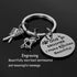 Dog Groomer Gifts Keychain - Key Chains for Dog Groomers, Dog Stylist Presents, Pet Hair Groomer Jewelry