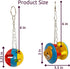 Parrot Ball Toy with Bell – Interactive Puzzle Bird Bell Toy, Cage Hanging Accessories for Medium to Large Birds, Set