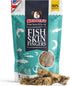 SKIPPER'S Cod Fish Skin Finger Dog Treats 9 Oz - All Natural & Healthy Fish Skin Sticks, Air Dried Chews for Dogs