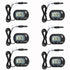 AQUANEAT Aquarium Thermometer, Fish Tank Thermometer, Digital Temperature Test, with Large LCD