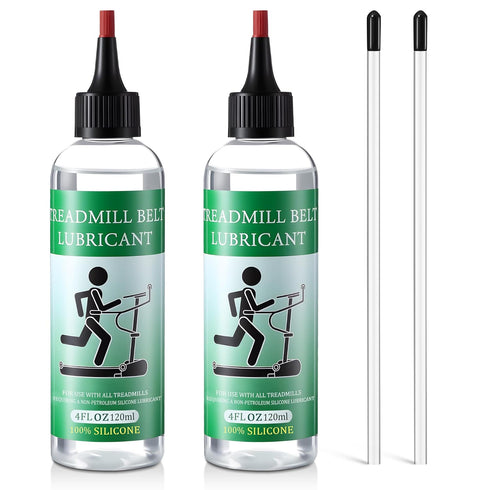 8oz Treadmill Lubricant for Belt, 100% Silicone Oil High Temperature Resistant and