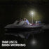 Obcursco Telescoping Pole Boat Stern Light with Base, 3NM 360 Degrees LED Anchor Light for Boats