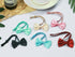 6 Pieces St. Patrick’s Day Chicken Bow Ties, Chicken Collar, Rooster Collar, Small Animal Bow