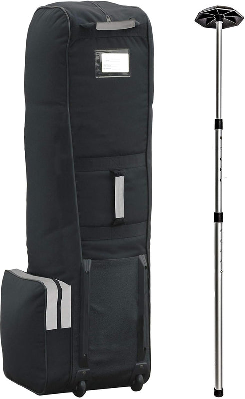 JEF World of Golf The Protector Golf Club Travel Support, Black, Grey