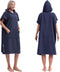 Eunzel Surf Poncho Changing Robe with Hood for Men & Women, Absorbent