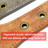 The Mighty Large Spiked Studded Dog Collar, Durable & Stylish Protection for Large Dogs, Blue Size S