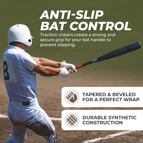 Hot Glove Tacky Mega Wrap Bat Grip, 1.5mm
