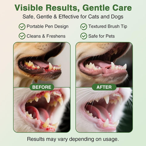 Cat Gum Care Pen Gentle Oral Serum with Soft Brush Tip Twist-to-Use Design for Easy, Stress-Free Application Soothes