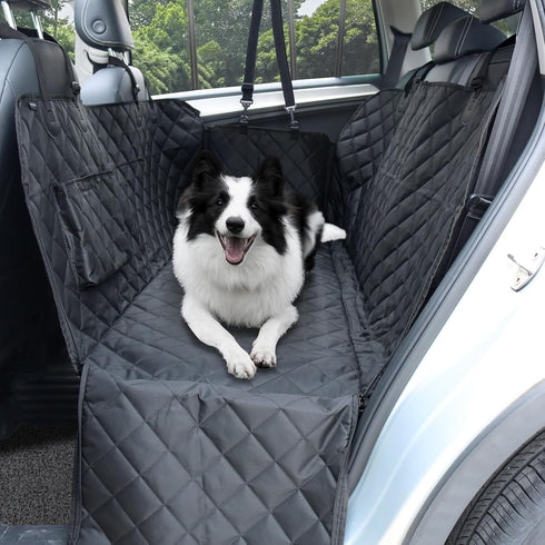 Viaviat Extender,600D 100% Hammock, Dog Car Seat Cover,Pets Back Seat Heavy Durable Waterproof Scratchproof Soft Dogs