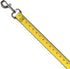 Dog Leash Measuring Tape Yellow Black Red 6 Feet Long 1.0 Inch Wide