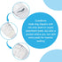 DM07L CuteBone Dog Belly Bands for Male Dogs Wraps Washable Doggie Diapers