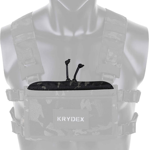 KRYDEX Full Top Zipper Insert for MK3 / MK4 Chest Rig.