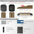 Upgrade Portable Toilet for Adults, Travel Floding Toilet with Lid for Adults & Kids, Camping Toilet Portable Potty
