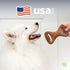 Benebone Medium Dental Durable Dog Chew Toy for Aggressive Chewers, Real Bacon, Made in USA