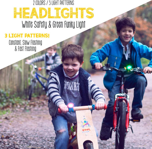 Hornit Mini Bike & Scooter Horn with Kids Headlight.