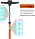 High Pressure Bike Pump with Gauge, Floor Bicycle Pump for Presta and Schrader Valve, Road Bike Tire Pump