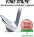 GoSports Golf Pure Strike Training Discs 24 Pack - Eliminate Thin Shots!