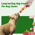 454g Dog Treats Triple Flavor Rolls - Chicken Liver, Beef, Chicken Wrapped Rawhide Rolls for Medium and Large Dogs