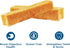 Best Bully Sticks Himalayan Yak Cheese for Dogs, X-Large 4 Pack - Natural, Lactose Free, Long Lasting Chews