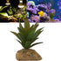 Versatile Artificial Reptile and Aquarium Plants, Gecko Hide, Terrarium, Spider Enclosure Decor, Vivid Reptile Plant
