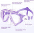 Kids Snorkel Set - Dry Top Snorkel Mask Snorkeling Gear for Boys Girls Youth