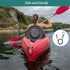 Kayak Paddle Leash, Fishing Rod Paddle Leash, Stretchable Strap Lanyard Rope for Kayaking, Boating, Fishing Pole, 4Pcs