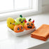 Set, 4 Pack Squeaky Pet Toys Natural Latex Rubber, Interactive Vegetable Shape with Cute Faces, for Large Medium Small
