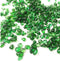 1 Pound Glass Stones Irregular Aquarium Decorated Pebbles for Fish Tank, Garden, and Vase Fillers (Green)
