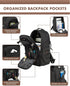 Tactical Laptop Backpack for Men, Black Military Bag