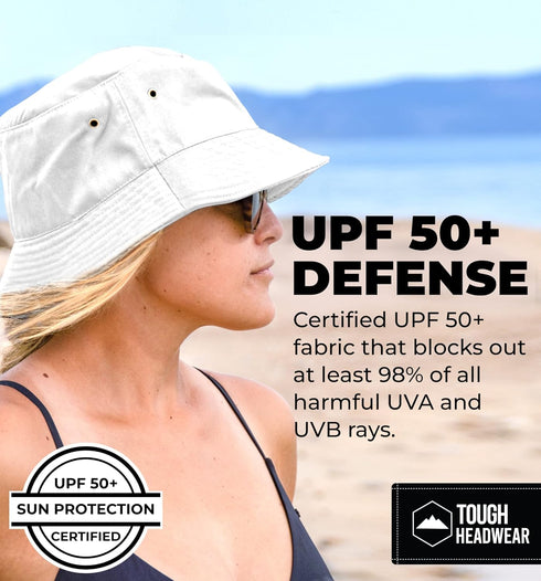 Summer Bucket Hat for Women Fisherman Beach Bucket Hats for Men Sun Protection