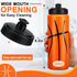 Yaomiao 12 Pcs 20 oz Basketball Water Bottle for Boys, Reusable BPA Free Squeeze Bottles