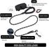 Round Rope Dog Leash 5 FT with Comfortable Padded Handle, Highly Reflective Threads for Medium & Large Dogs (Black, 5