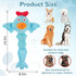Squeaky Dog Toys for Medium and Small Dogs, Interactive Tug of War Toy for Puppy Teething