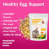 (10 Pampered Chicken Mama Mealworm, Black Soldier Fly Larvae, Corn, Flax, & Herb Treat Pounds) for Backyard Chickens