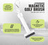 Magnetic Golf Club Brush, Detachable Groove Cleaner with Premium Nylon Bristles for Golf Accessories