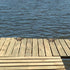 Simplified Living 6" Black Dock Cleat | Weatherproof Cast Iron Tie Downs for Marine Pier or Nautical Décor