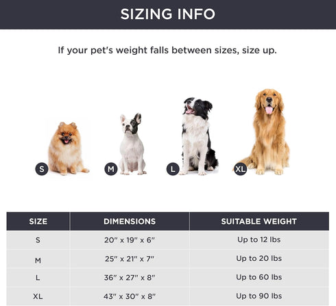 Bedsure Cute Dog Bed for Small Medium Dogs, Washable Furry Puppy Beds, Rectangle Orthopedic Corduroy Fleece,