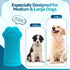 Hera Harmony 3 Pack Finger Toothbrush for Dogs & Cats, Soft Silicone Pet Dental Care Brush for Plaque & Tartar Removal