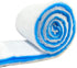 Filter Floss, Polishing Filter Pad for Fish Tank & Aquarium Filters - White/Blue - 2'x5' (10 sq. ft.)