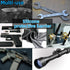 Silicone Gun Cleaning Cloth - 12"x12" Microfiber Lint Free Rags for Firearms, Knives, and Scopes, Reusable Cleaning