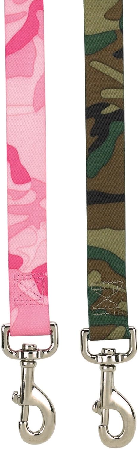 Guardian Gear Nylon Camo Dog Leash, 4-Feet x 5/8-Inch Lead, Green