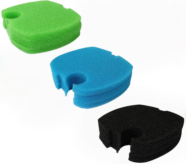 Replacement Aquarium Canister Filter Pad Sponges, 9 Pcs Compatible with HW-304B/404B/704B/3000 CF500
