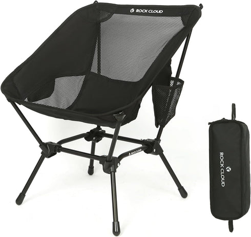 ROCK CLOUD Portable Camping Chair Ultralight Folding Chairs Outdoor for Camp Hiking