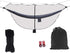 Mosquito Net for Camping Hammock, Compact Lightweight Netting, 12' Long with Dual Side Zippers