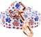 Lionheart Glory Patriotic Dog Leash, American Flag Durable Leashes with Comfortable Soft Handle for Small Medium Large