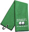 The Older I Get The Harder It is to Find Embroidered Golf Towel, Funny Golf Accessories for Men