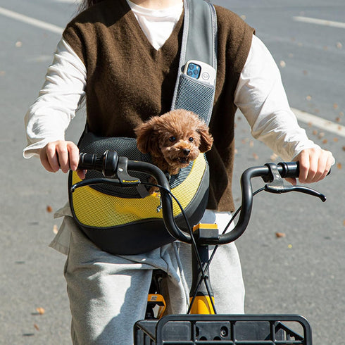 Backpack Pack Pet Sling Carrier, Small Dog Sling Carrier, Puppy Cat Carrying Bag Purse Pouch, for Pooch Doggy Doggie