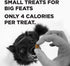 BIXBI Liberty Peanut Butter Dog Treats - Small, Low-Calorie Training Snacks